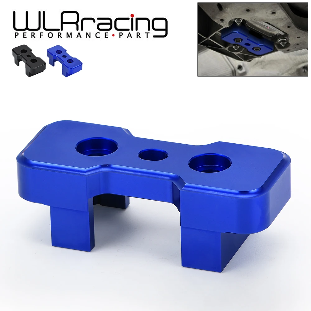 WLR RACING -New arrived Transmission Mount Insert Billet Aluminum For S-Tronic/Manual FOR B8 Chassis Audi Models WLR-TMI01