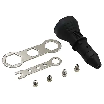 

Electric Rivet Gun Turning Joint Pull Rivet Gun Nut Gun Rivet Pull Core Rivet Electric Drill Electric Upgrade Pull Rivet Gun