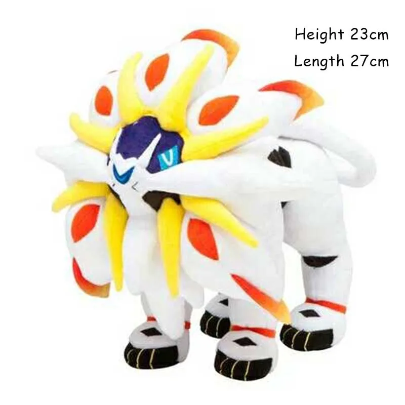 Pokemon Cosmog Solgaleo Plush Stuffed Dolls Shiny Solgaleo