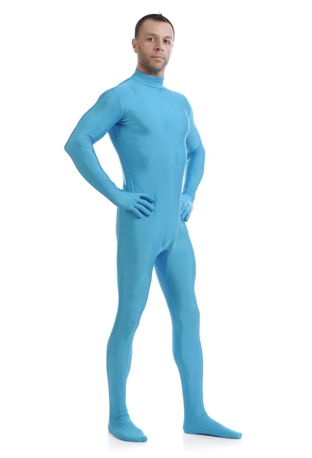 Cosplay&ware Cm-19 Sky Blue Spandex Zentai Full Body Skin Tight Jumpsuit Suit Bodysuit Costume For Women Men Unitard Lycra Dancewear -Zentai shop online Hef7d702cbc6940a29366d891973fd6573.jpg