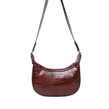 

Handbags Retro Alligator Pattern Women shoulder bags Flap New PU Leather Casual Solid crossbody bags for women 2020 Bolsas