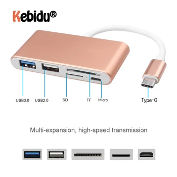 

Latest USB 3.0 HUB Cable USB C Splitter TF Card Read USB Type C Hub OTG USB-C Micro USB Power Adapter