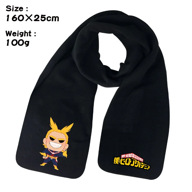 Мой Boku No Hero Academy Allmight izku Deku шарф с принтом 62*9 дюймов Зима Осень Теплый Глушитель Студенческая накидка Рождественский подарок