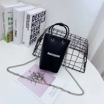 

Summer Women's 2020 New Candy Color All-match Mobile Phone Bag Chain Shoulder Messenger Mini Bags Women Purse and Handbags