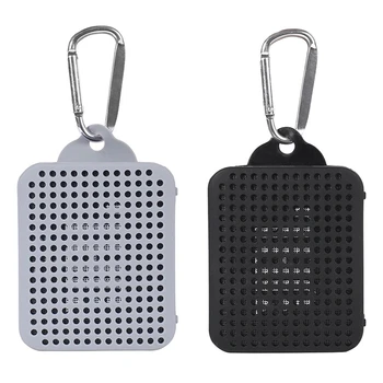 

2Pcs Protective Silicone Cover Case for Jbl Go 2 Go2 Bluetooth Speaker Skin Protector Sleeve W Carabiner Not Affect the Sound Qu