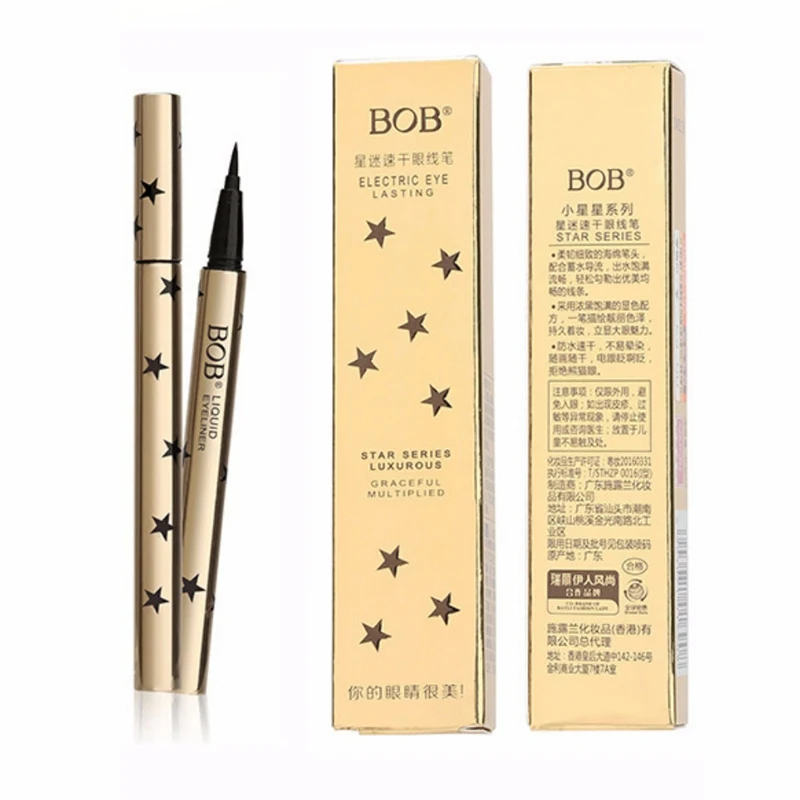 Liquid Eyeliner Pen Waterproof Sweat-proof Non-staining Non-decolorizing Long-lasting Women Black Eyeliner Pen SC54