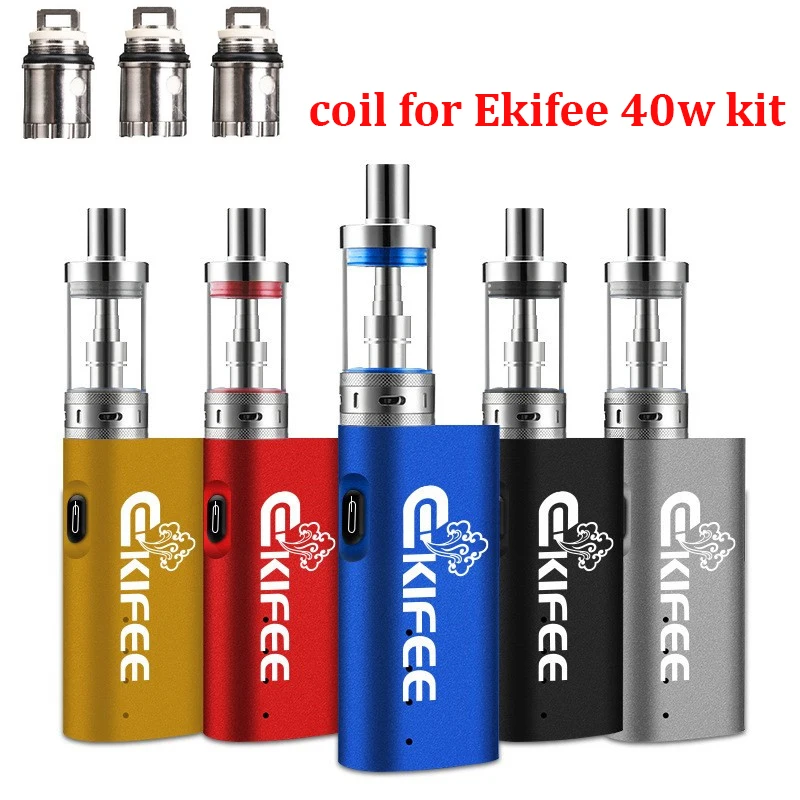 5 pcs 10 pcs/lot coils for Original Ekifee 40W box mod Starter Kits used to replace ekifee 40w tank parts e-cigarette coil
