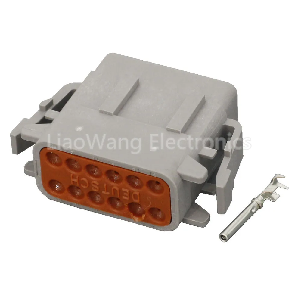 1 conjunto 12 pinos conector DTM06-12SB DTM06-12SA