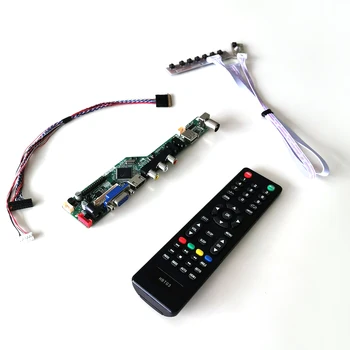 

For CLAA140WB01A CLAA140WB11A 14" LVDS 40Pin WLED 1366*768 VGA+HDMI+AV+USB+RF notebook PC TV56 screen controller drive board Kit