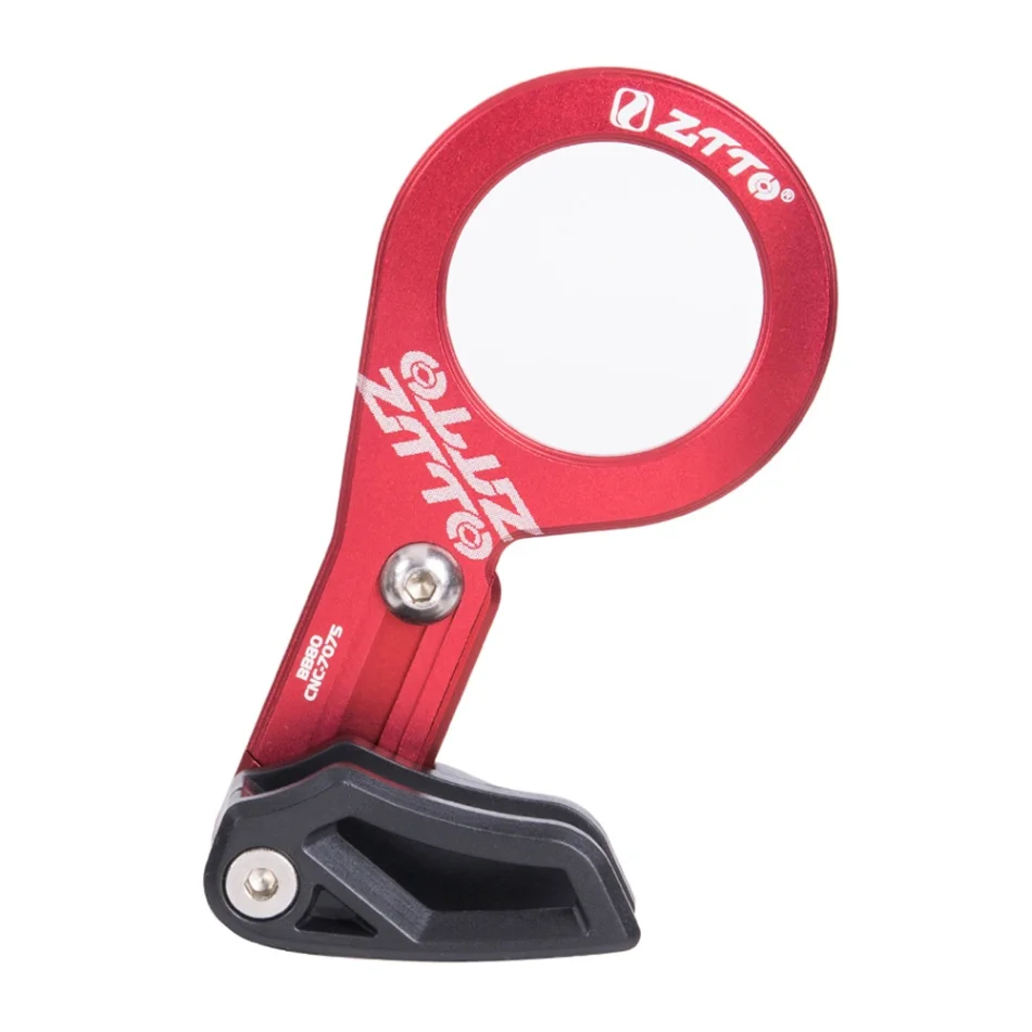 Red BB mount 7075 алюминиевая направляющая для велосипедной цепи MTB защита для велосипедной Цепи ISCG 03/ISCG 05/крепление BB - Цвет: Red BB mount