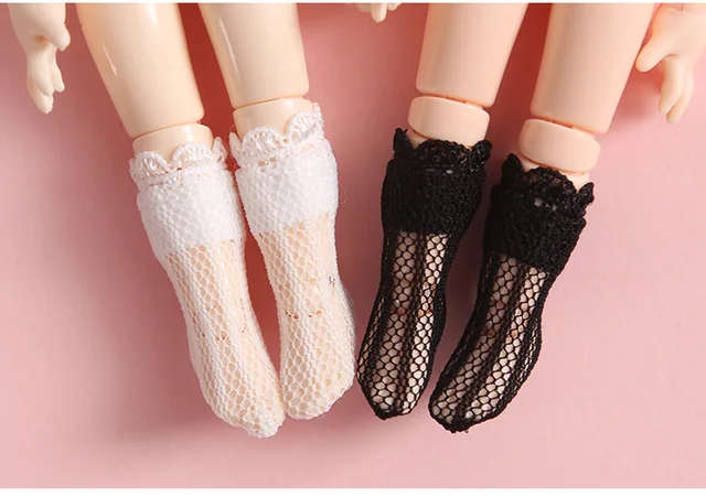 New Mini Cute Doll White Socks ob Short Sock for 1/12bjd,obitsu11,mollys, ob11 Doll Shoes Accessories - AliExpress