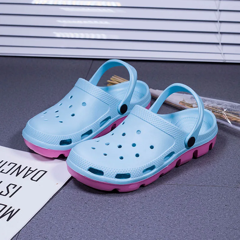 

2020 Women Sandals Light Breathable Casual Slippers Swimming Walking Beach Sports Anti-slip Flip Flops Soft Sandals Jelly Shoes