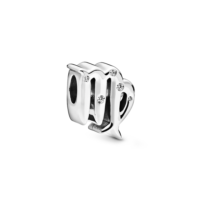 Plated Bead 12 Constellations Leo Capricorn Virgo Aquarius For Women Diy Pandora Charms Bracelets Bangles Necklace