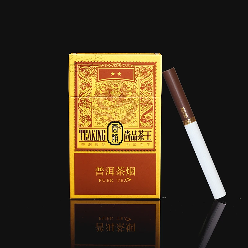 Yunnan травяной анти-дымовая детоксикация чистый легочный уход за здоровьем натуральный ингредиент остановка курения - Handle Color: Pu er herbal smoke
