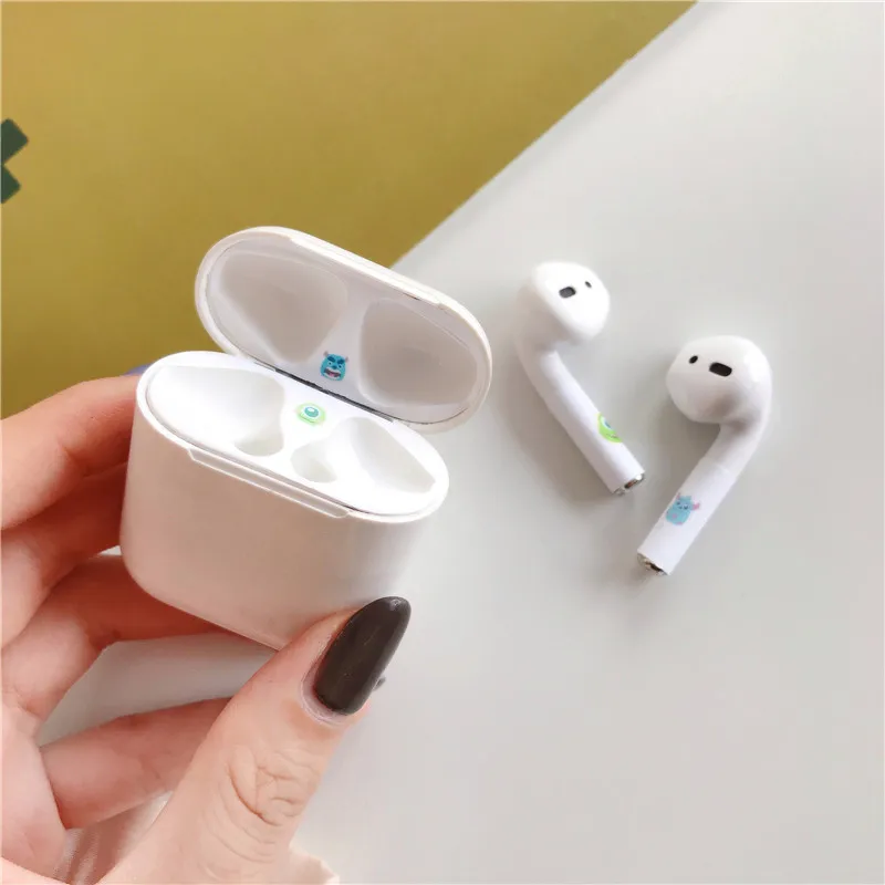 Милый защитный чехол s для Airpods, чехол, защита от пыли, наклейка, внутренняя крышка, s пленка для Apple Air Pods 2 1
