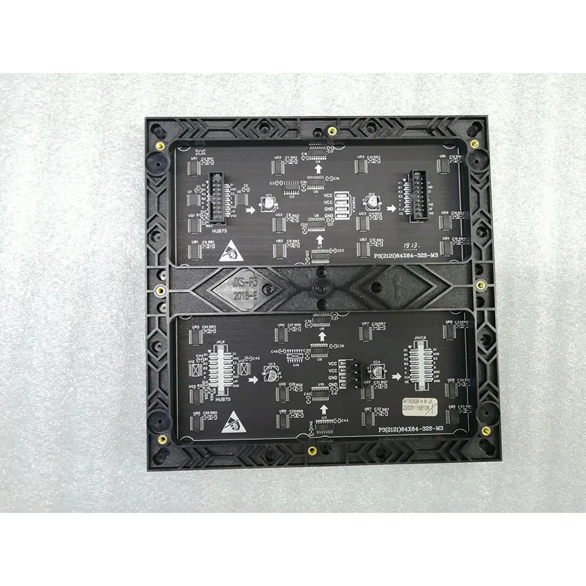 Превосходное качество светодиодный модуль P3 64*64 пикселей smd2121 192*192 мм