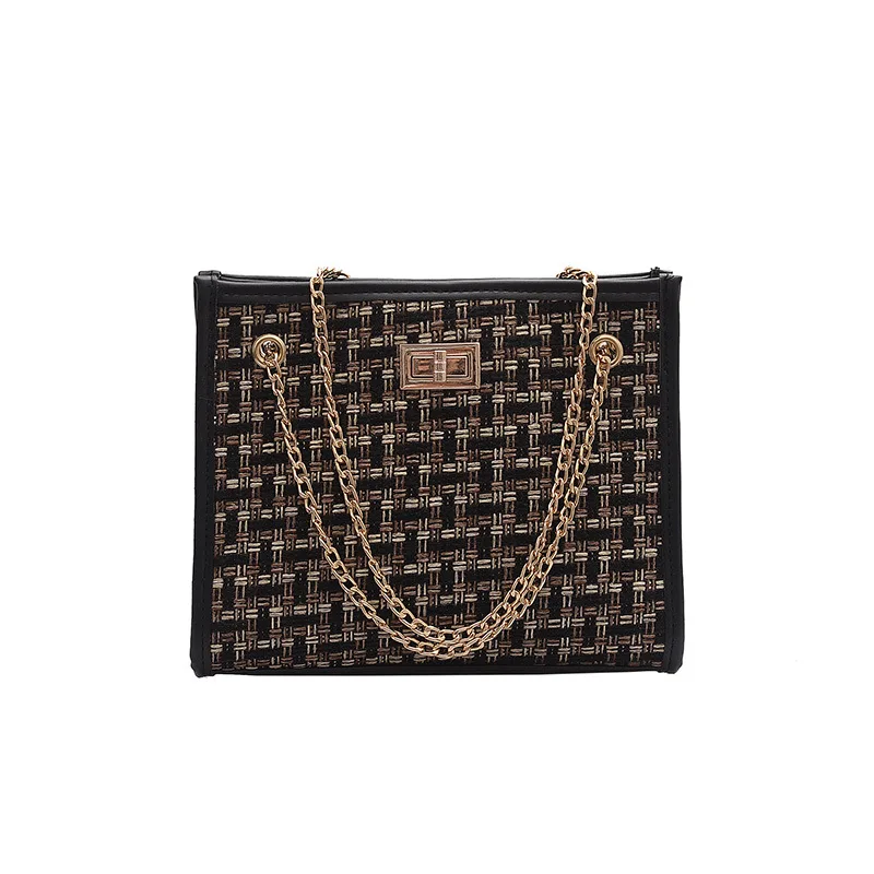 

Bag Women's 2019 New Style Korean-style Star Celebrity Style One-Shoulder Versitile Fashion Chain Shoulder WOMEN'S Bag Bag