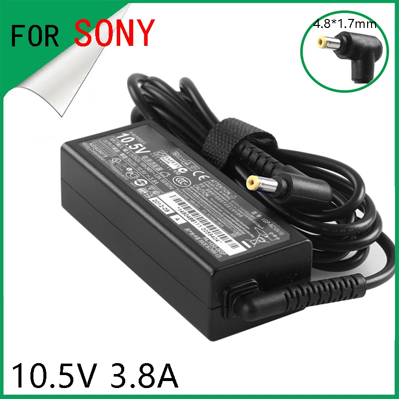 Оригинальный VGP-AC10V10 VGP-AC10V9 AC адаптер питания для SONY Vaio PRO 11 13 DUO13 SVP132A1CM 10 5 V 3.8a 40w