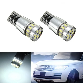 

2X Canbus T10 W5W 168 194 LED Clearance Parking Lights For Land Rover v8 discovery 4 2 3 x8 freelander 2 defender A8 a9