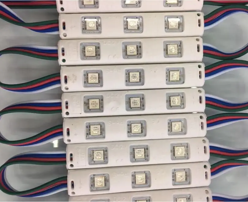 DC12V 5050 RGB светодиодный модули 7515 реклама модули светящиеся символы, подсветка модули IP67 Водонепроницаемый