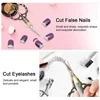 1PC(7.8*15cm) Stainless Steel 6Color Retro Scissors For Makeup/Embroidery/Nails/Sewing Trimmer Metal  Scissor Cuticle Tool P4006 4
