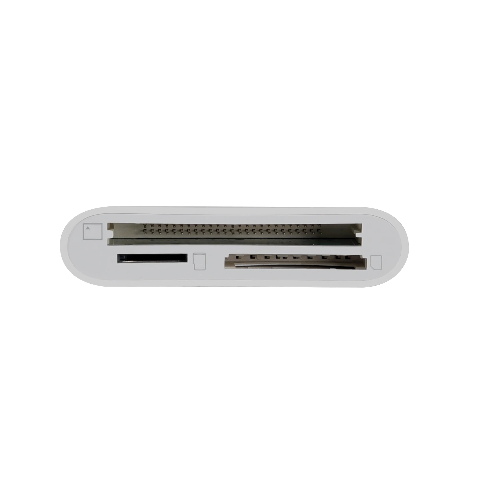 OTG адаптер 8 pin для SD TF CF карты 3 в 1 камера кабель передачи для Apple Phone белый