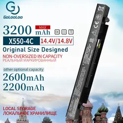 2200 mah 14,8 v Батарея для Asus X450 X550 X550C A41-X550 A41-X550A X550A A450LA P450LC R510EA P450CA F550VC F552C A450V X550L