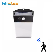 ПИР движения светодиодные светильники с сенсором движения Солнечная наружная настенная лампа треет двора садовый коридор крыльцо огни заряжаемый светильник аварийного освещения