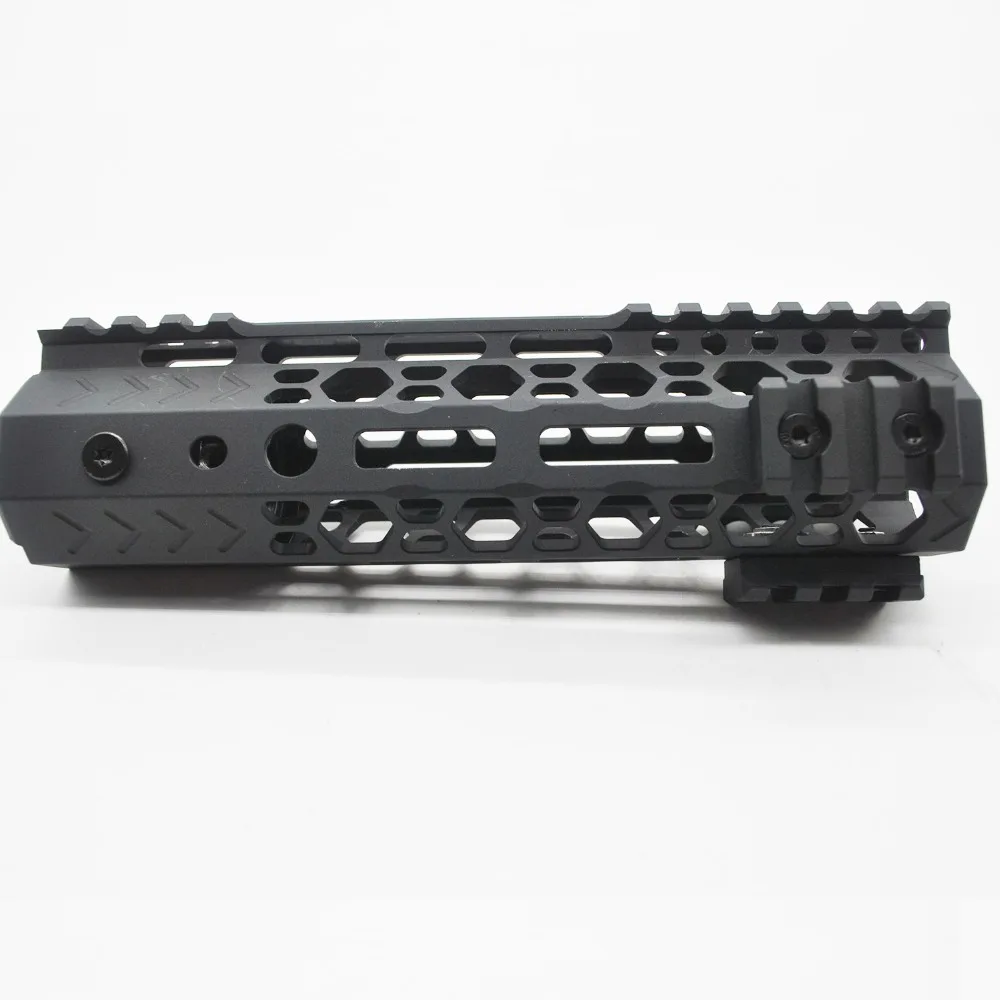 TriRock 7 дюймов M-lok Handguard реечное трубчатое цевье крепление системы с/без 3 шт Mlok рельсовый профиль