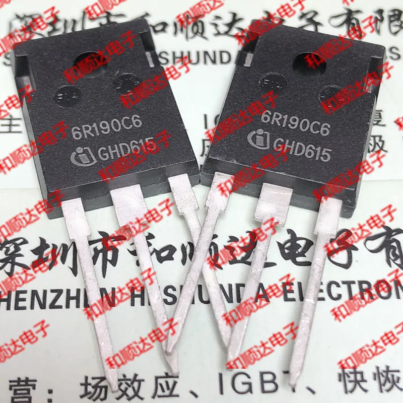 2 шт./IPW60R190C6 6R190C6-247 650V 20A TO247