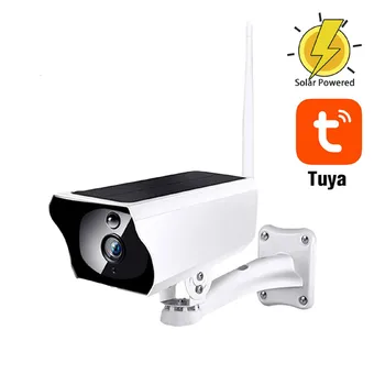 

INQMEGA 1080P Tuya Camera HD Solar Powered WiFi IP Camera Outdoor Charging Battery Security remote monitoring PIR body detection