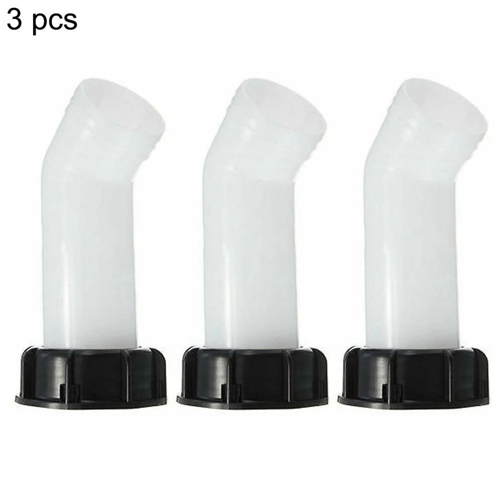 

3PCS New IBC Hose 1000L Outlet Spouts Rain Water Tank Drain Tap Spout Fits Durable Garden Hose Pipe Tap Storage Outlet Spout