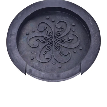 

IRIN 1PC Elegant pattern Acoustic Guitar Sound Hole Cover Buffer Block Stop Musical Stringed Flexible Rubber Guitar Accessory