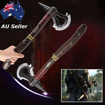 

Cosplay Weaponss 1:1 Tomahawks Axe Video Game Cosplay Collectible for Assassin's Creed 3 III Adult Cosplay Costume Party Gift