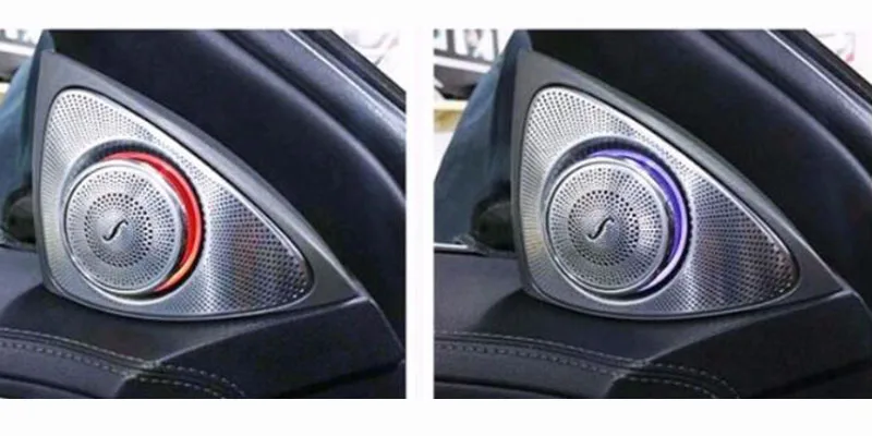 Для Mercedes-Benz S class w222 S63 S65 зеркальная крышка Twitter аудио для W222 S63 S65 S500 High End 3D динамик объемная звуковая система