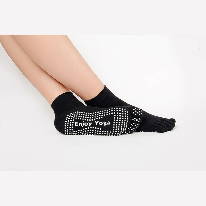 Anti-Slip Yoga Socks Women Five-finger Anti Beriberi Fitness Pilates yoga socks