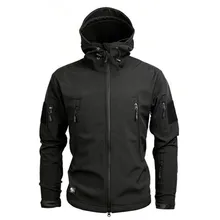 

Shark Soft Shell Military Tactical Men Waterproof Warm Windbreaker US Army Clothing Winter Big Size Men Camouflage