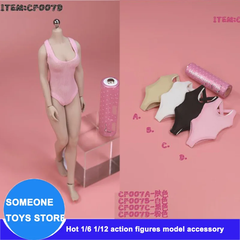 Масштаб 1/12 Женская экшн-фигурка CF007 купальник нижнее белье сексуальная женская