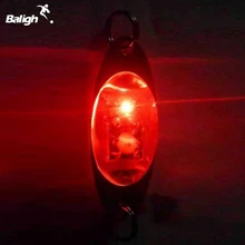 

Balight 6 cm / 2.4 inch Fish Lamp Flash LED Deep Drop Underwater Eye Shape Fishing Lure Light Fishing Lure Fish Tools