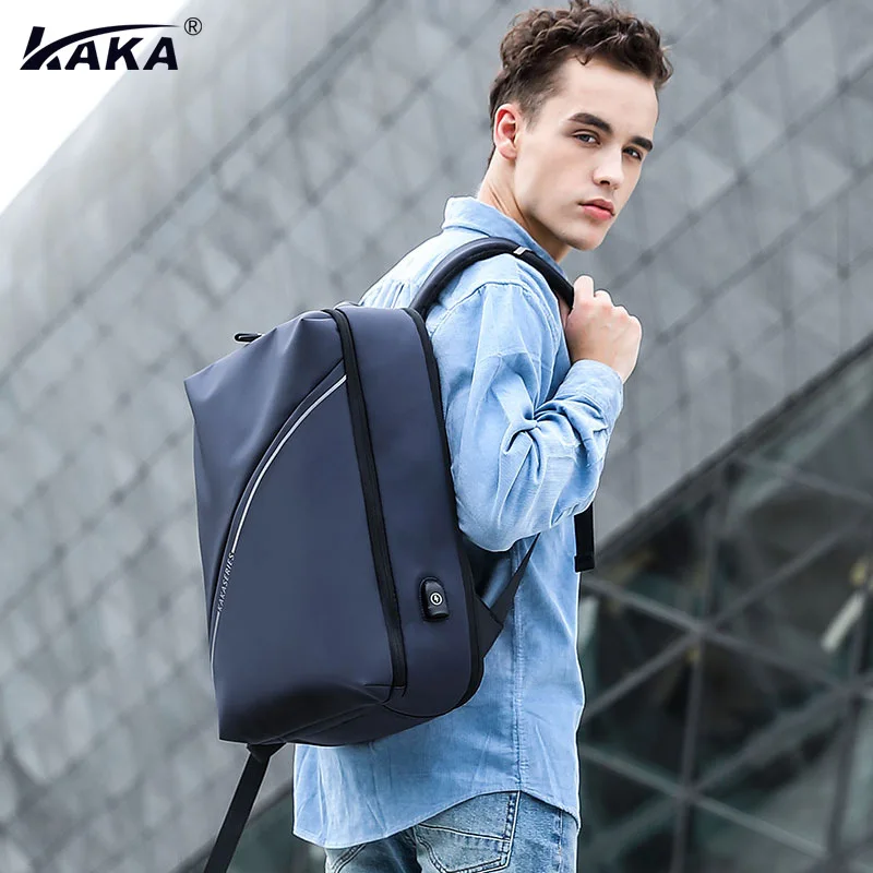 

KAKA Korean-style Fashion Backpack Men's Casual Outdoor Light Simple Laptop Backpack Factory Direct Supply