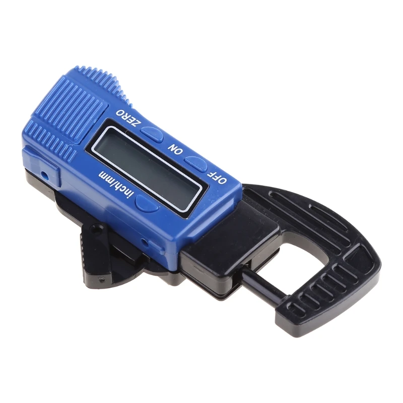 0-12.7mm Digital Electronic LCD Thickness Guage Caliper Carbon Fiber Micrometer 