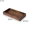 Rectangular Wooden Storage Tray Grocery Key Disk Desktop Organizer Storage Box Fruit Plate Snack Trays Tea Tray Organize Box 6