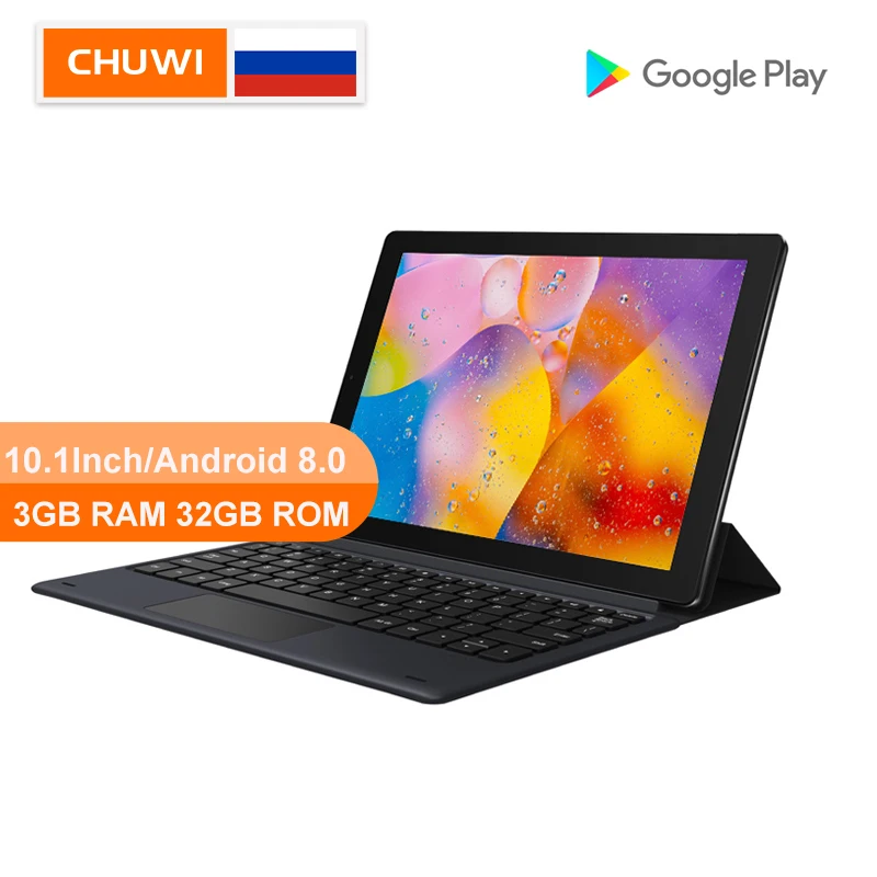 CHUWI оригинальный HiPad LTE MT6797 X27 Deca Core, размер экрана 10,1 дюймов Android 8,0 3 Гб оперативной памяти, Оперативная память 32 GB Встроенная память 4G