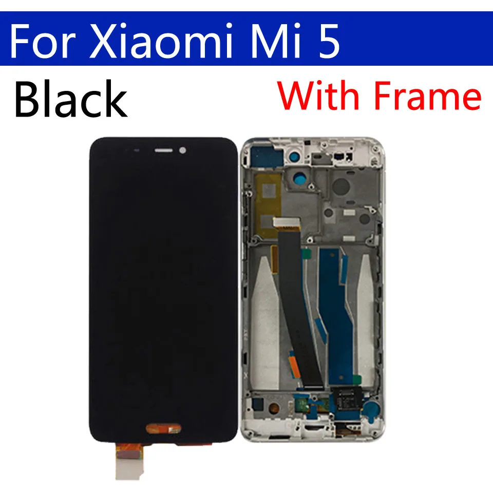 Оригинальный дисплей 5 15 дюйма для Xiaomi Mi5 Mi дигитайзер сенсорного ЖК экрана с