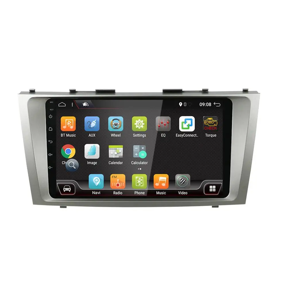 Bosion Android 9 автомобильный dvd-плеер PX6 4G+ 64G для Toyota Camry 2006-2011 Автомобильный Радио Мультимедиа Видео плеер навигация gps головное устройство
