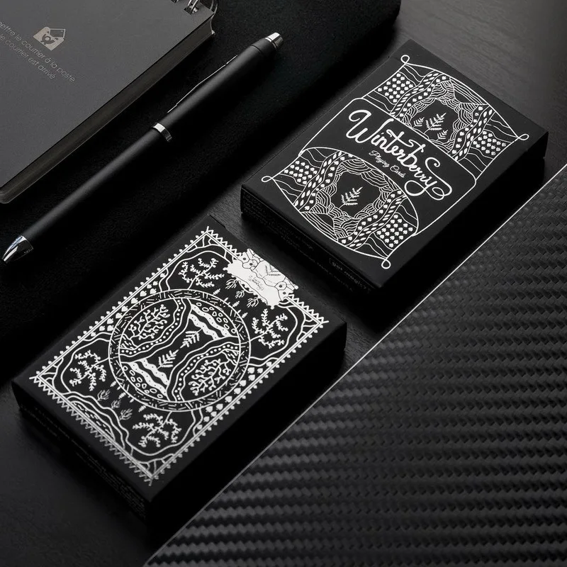 Winterberry игральные карты для покера Размер колода USPCC Custom limited edition новые Запечатанные волшебные карты магические фокусы реквизит для мага