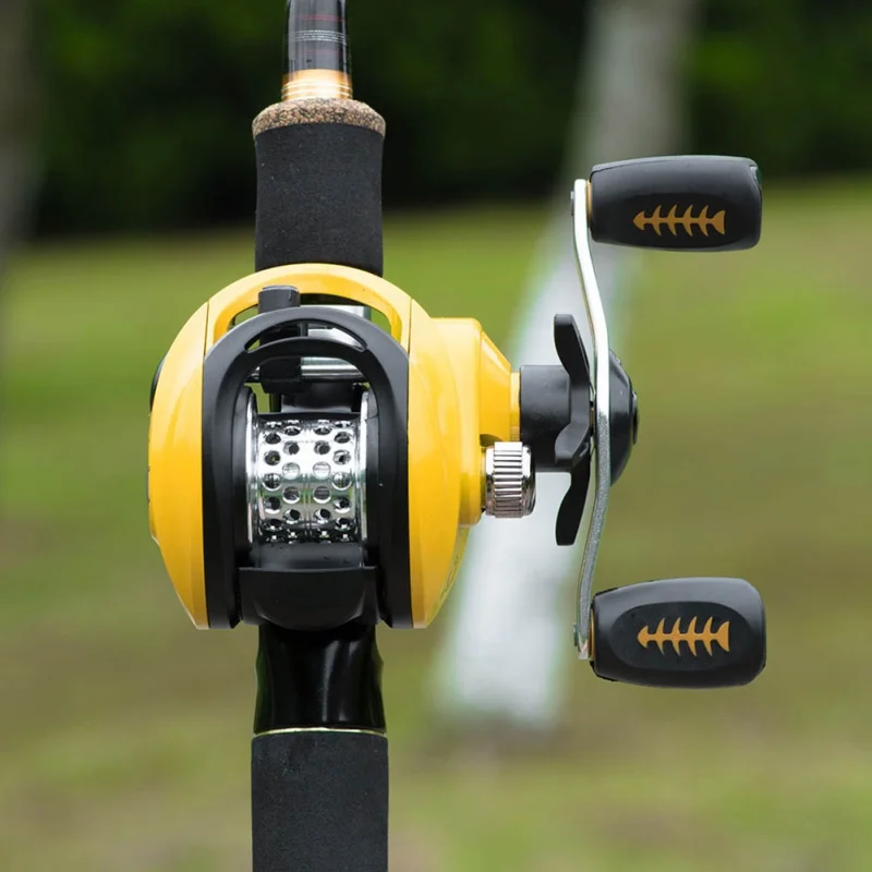 

1PC Durable Baitcasting Reel 18 Ball Bearings Fishing Gear Water Drop Wheel Right/Left Hand Bait Casting Fishing Reel Lure Reel