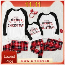 Новейший Рождественский Пижамный комплект для всей семьи, одежда для сна с рождественским Санта-Клаусом для взрослых и детей постарше, одежда для фотосъемки