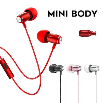 

2020 Running Wried Headphones Metal in ear Sport Headset Bass Music Earphone For Mobile Phone Computer Universal TXTB1
