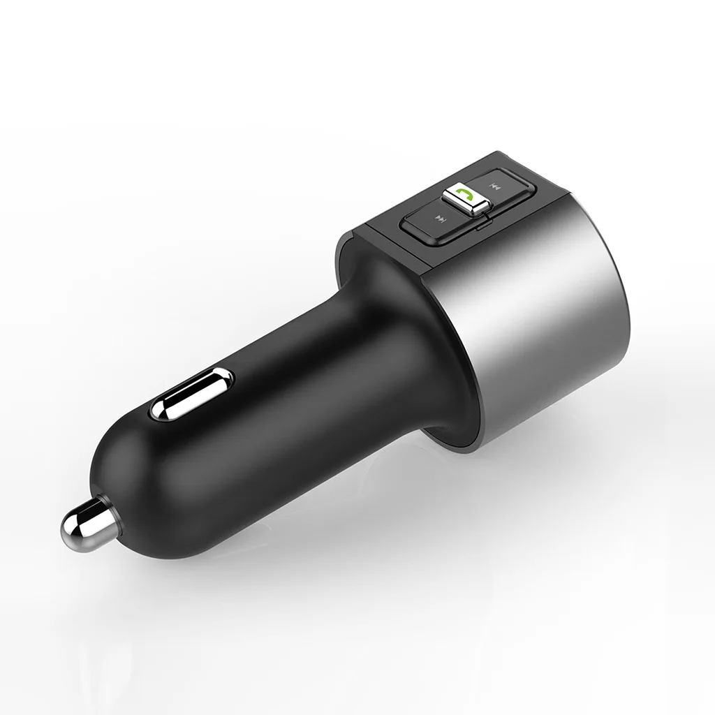C26S автомобиля Bluetooth FM передатчик 5В/3.4A двойной Порты usb Зарядное устройство Поддержка карт флеш-накопителей MP3 плеер передатчик для автомобиля телефонные звонки в режиме Hands-free